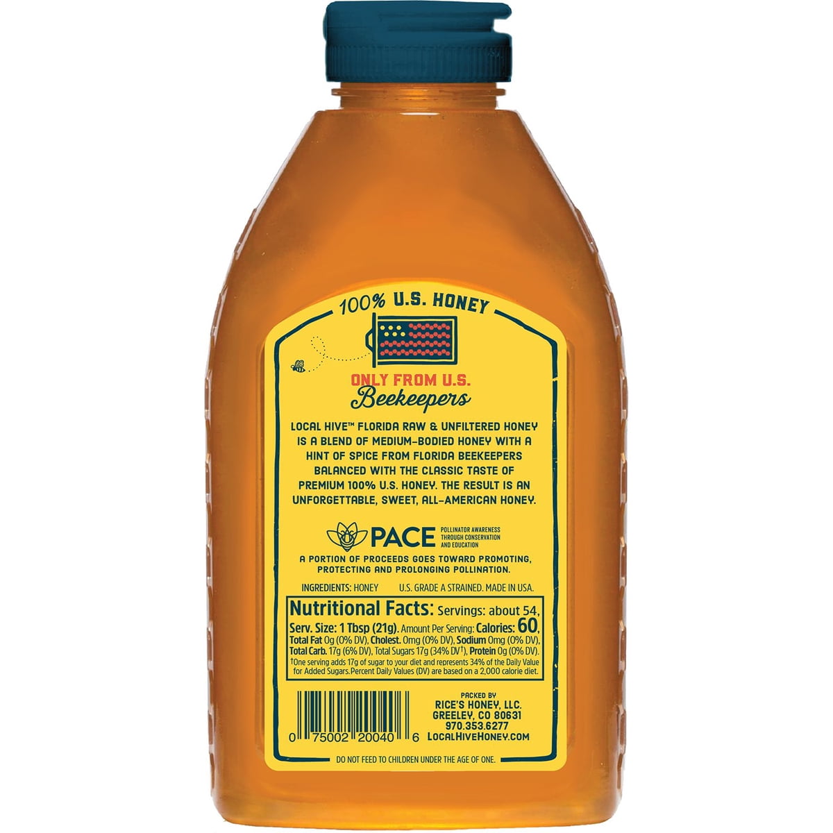 미국직구 Local Hive Florida 1.1kg / Local Hive Florida Raw and Unfiltered Honey, 1.1kg 2