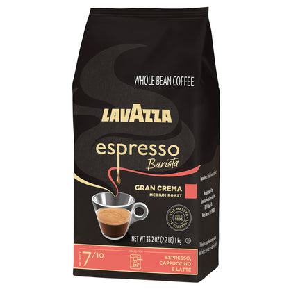 미국직구 Lavazza Espresso Gran Crema Whole Bean Coffee, Medium Roast, 2.2 lbs