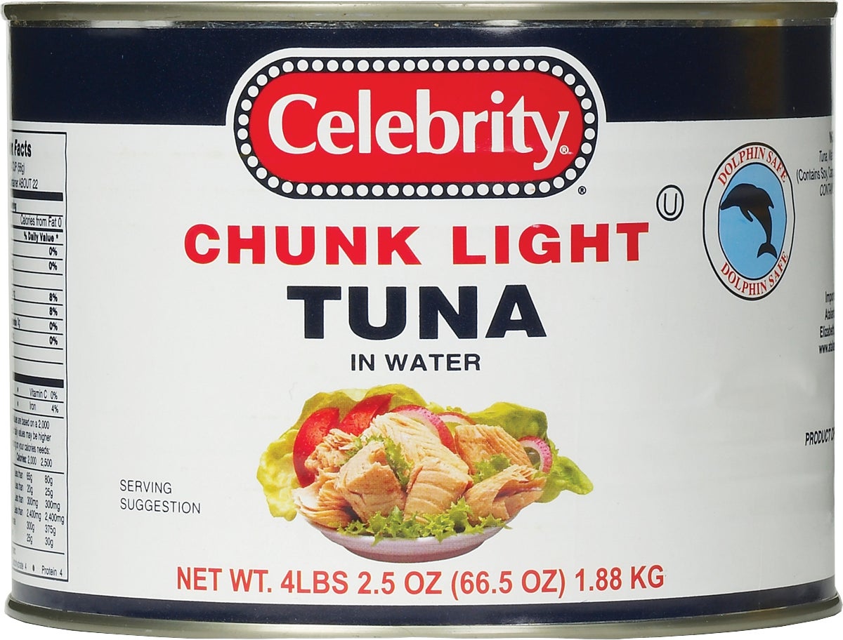 미국직구 Celebrity Chunk Light Tuna in Water, 66.5 oz