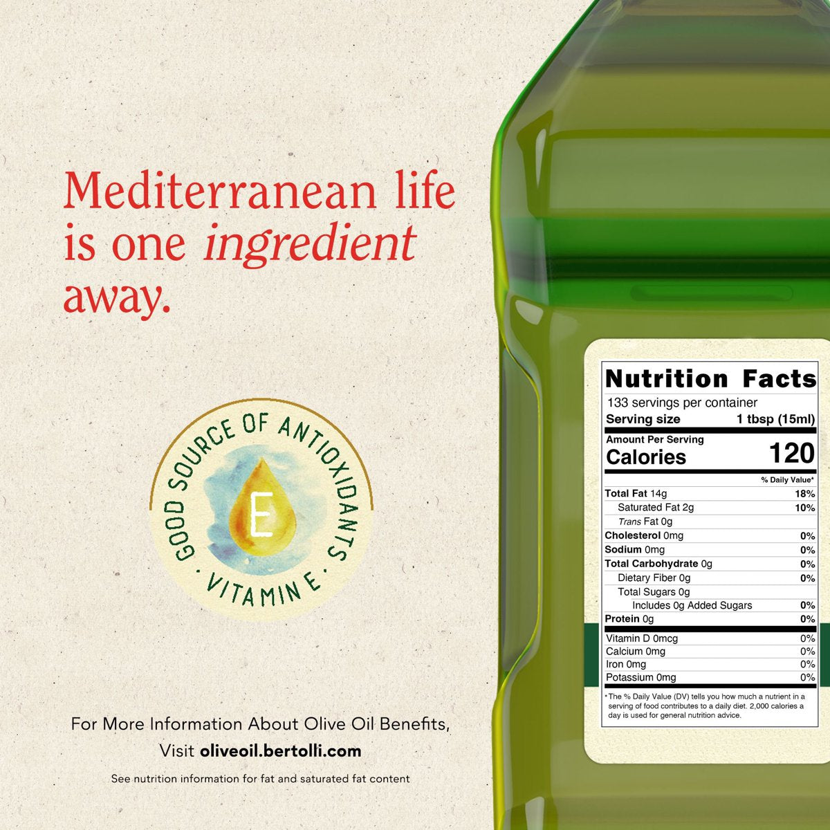 미국직구 Bertolli Extra Virgin 2.0L / Bertolli Extra Virgin Olive Oil, 2.0L 5