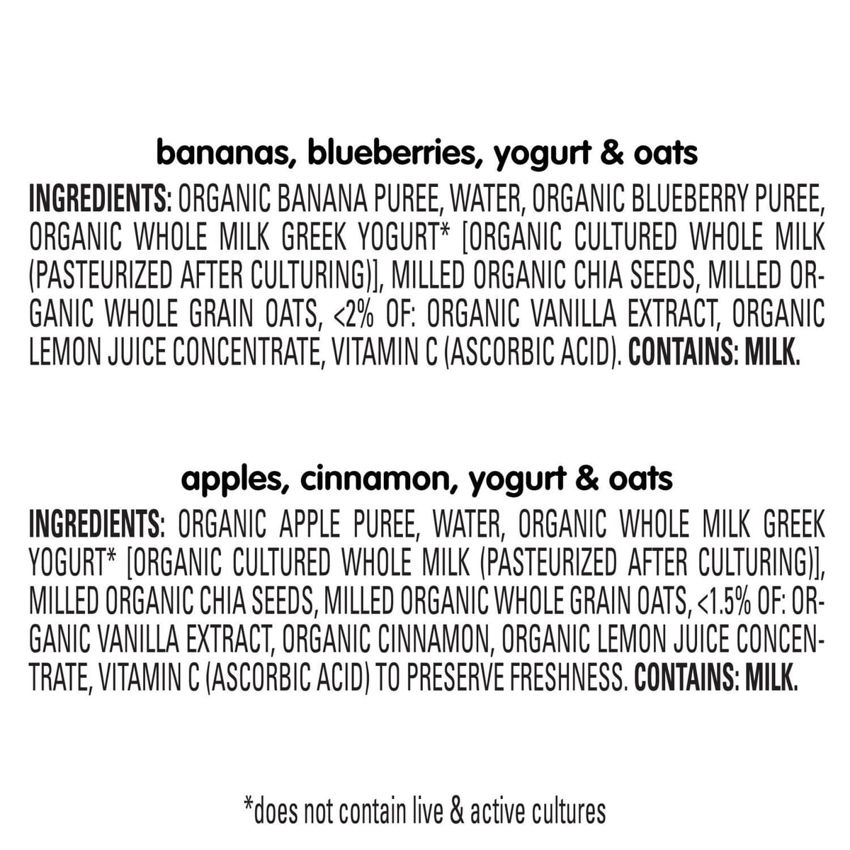 미국직구 HappyTOT Organics Super 113g 12팩 / HappyTOT Organics Super Morning Pouch, Apple Cinna 5
