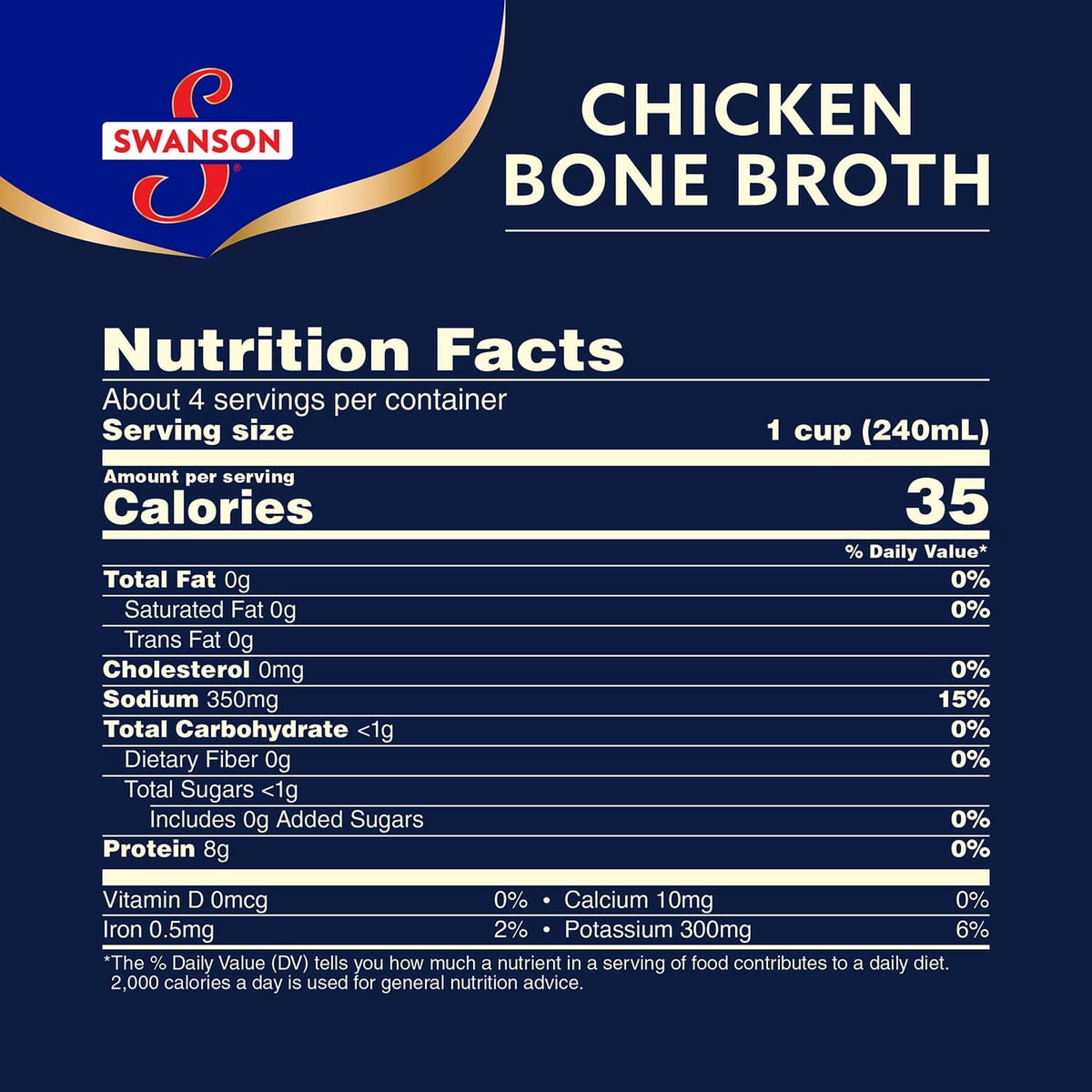 미국직구 Swanson Chicken Bone 907g / Swanson Chicken Bone Broth, 907g, 3 pk. 2