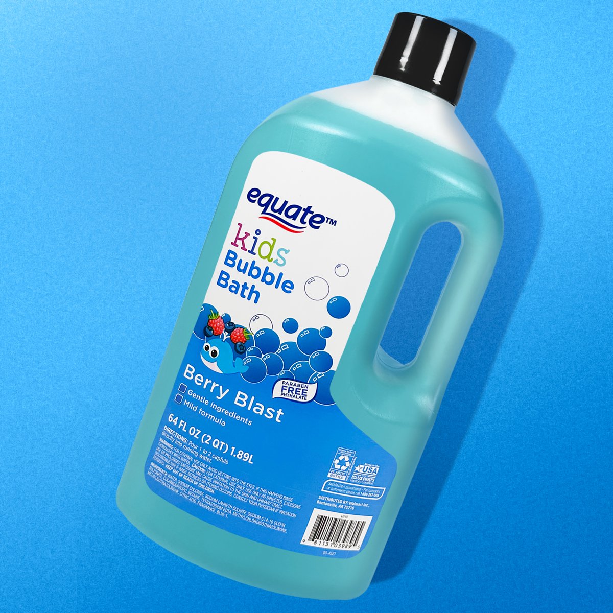 미국직구 Equate Kids Bubble 1.9L 2팩 / Equate Kids Bubble Bath, Berry Blast, 1.9L, 2 Pack Bundl 3