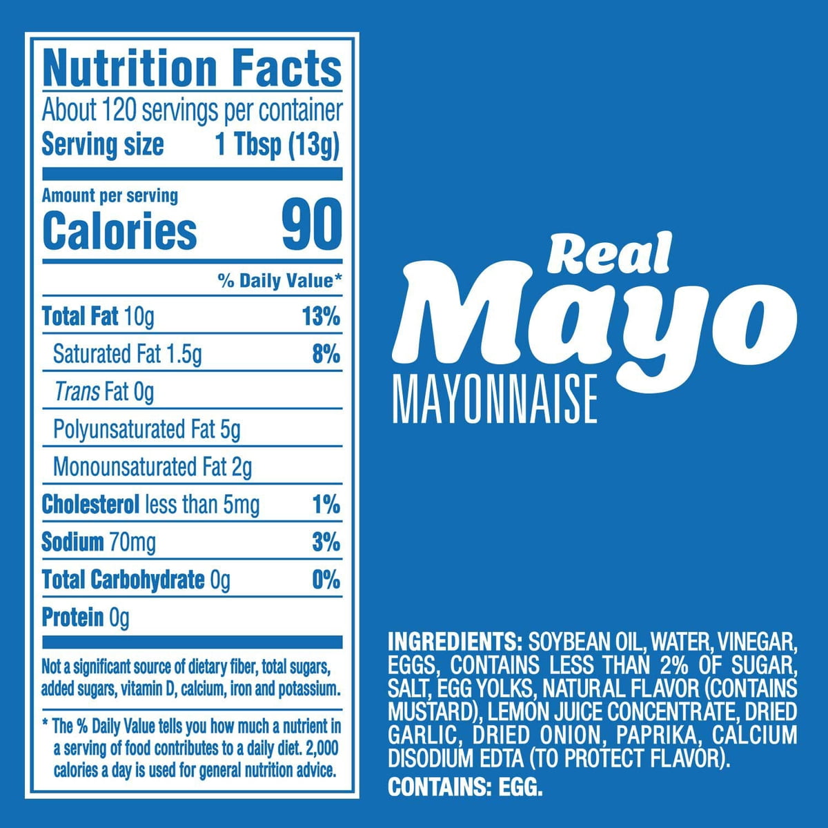 미국직구 Kraft Real Mayo 887ml / Kraft Real Mayo Mayonnaise, 887ml jars, 2 pk. 2