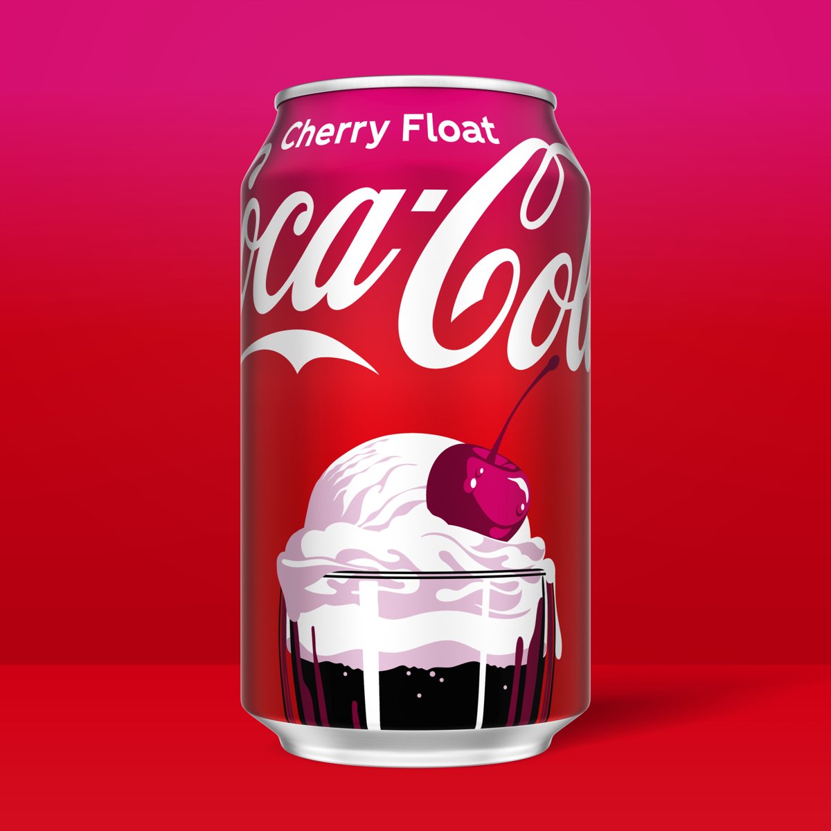 미국직구 Coca-Cola Cherry Float 355ml 12팩 / Coca-Cola Cherry Float Soda Pop Fridge Pack Cans,  3