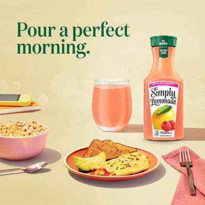 미국직구 심플리 Lemonade with Raspberry Bottle, 52 fl oz