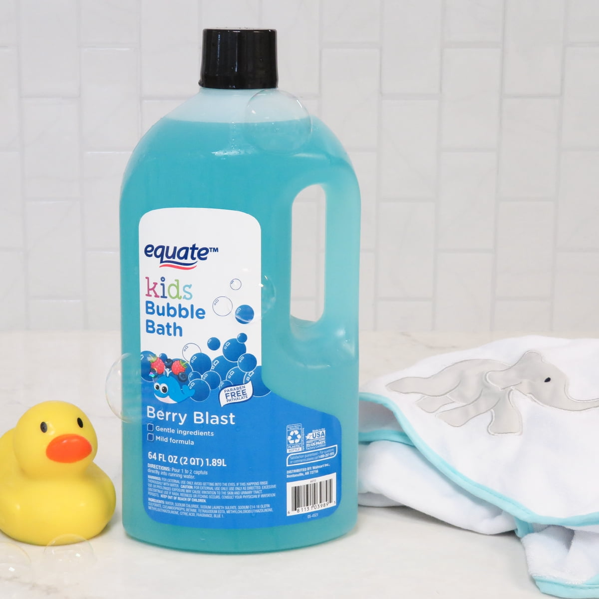 미국직구 Equate Kids Bubble 1.9L 2팩 / Equate Kids Bubble Bath, Berry Blast, 1.9L, 2 Pack Bundl 2