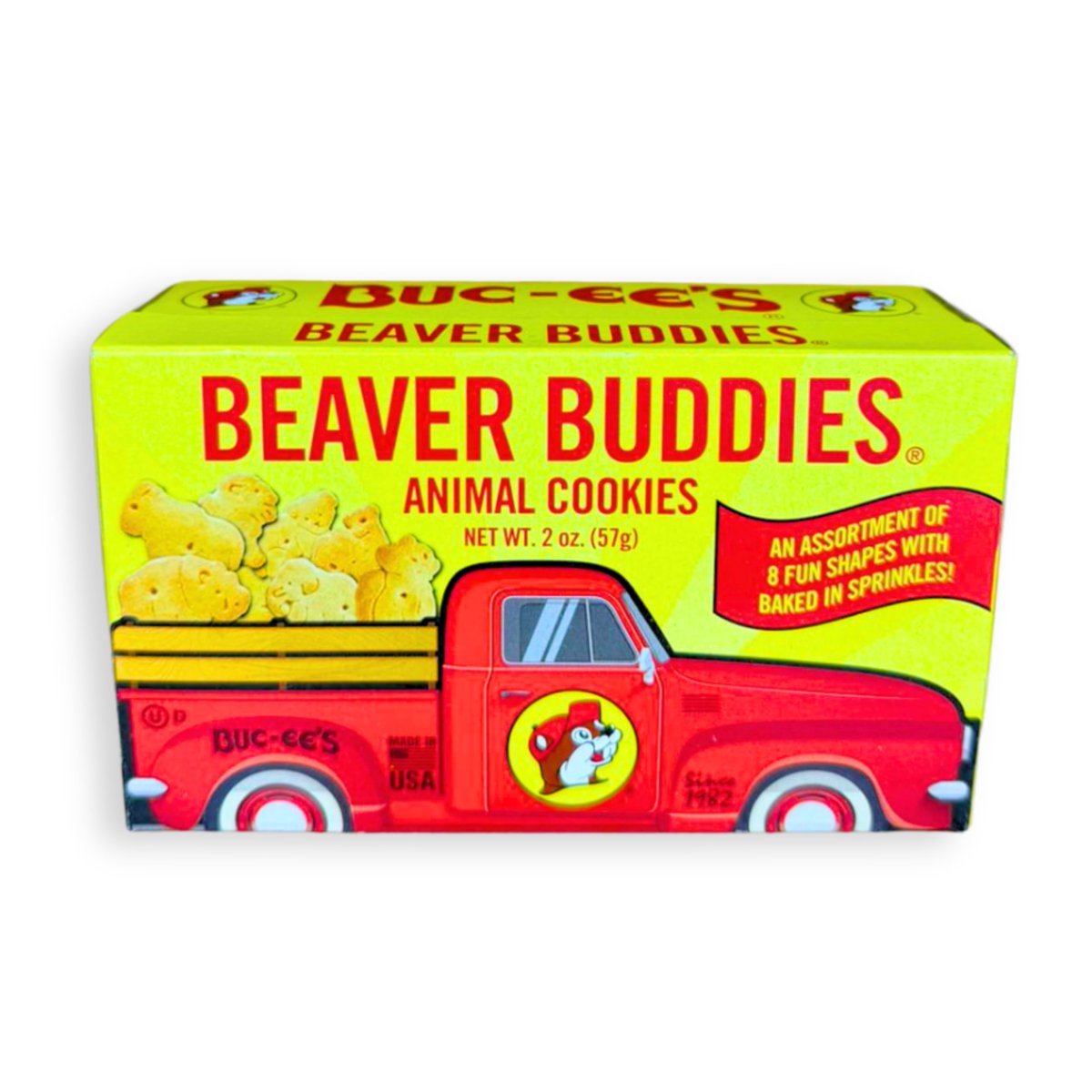 미국직구 3x Buc-Ees Beaver 과자 6g 6팩 / 3x | Buc-Ees Beaver Buddies Animal Cookies Pack Of 6 & 2 4