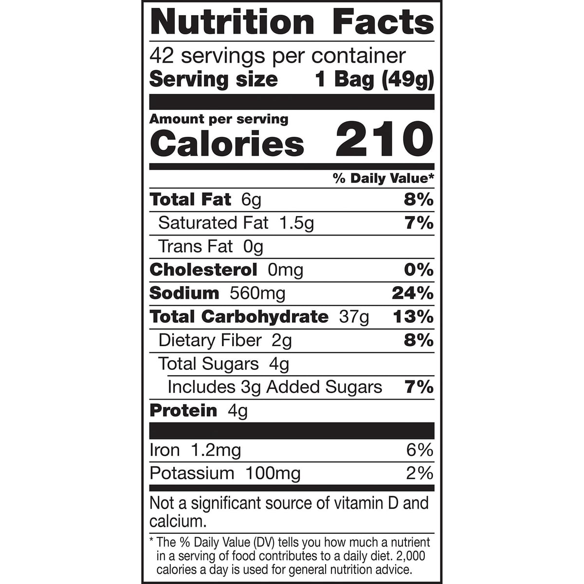 미국직구 Chex Mix Traditional 50g / Chex Mix Traditional Savory Snack Mix, 50g, 42 pk. 2
