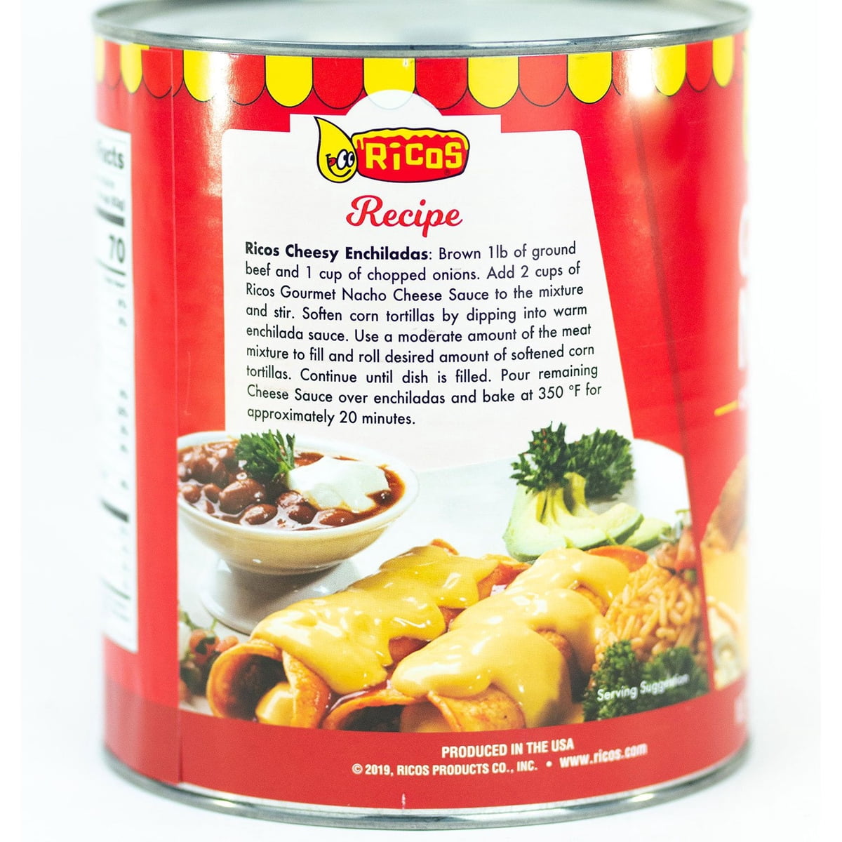 미국직구 Ricos 3.0kg / Ricos Gourmet Nacho Cheese Sauce 3.0kg 3