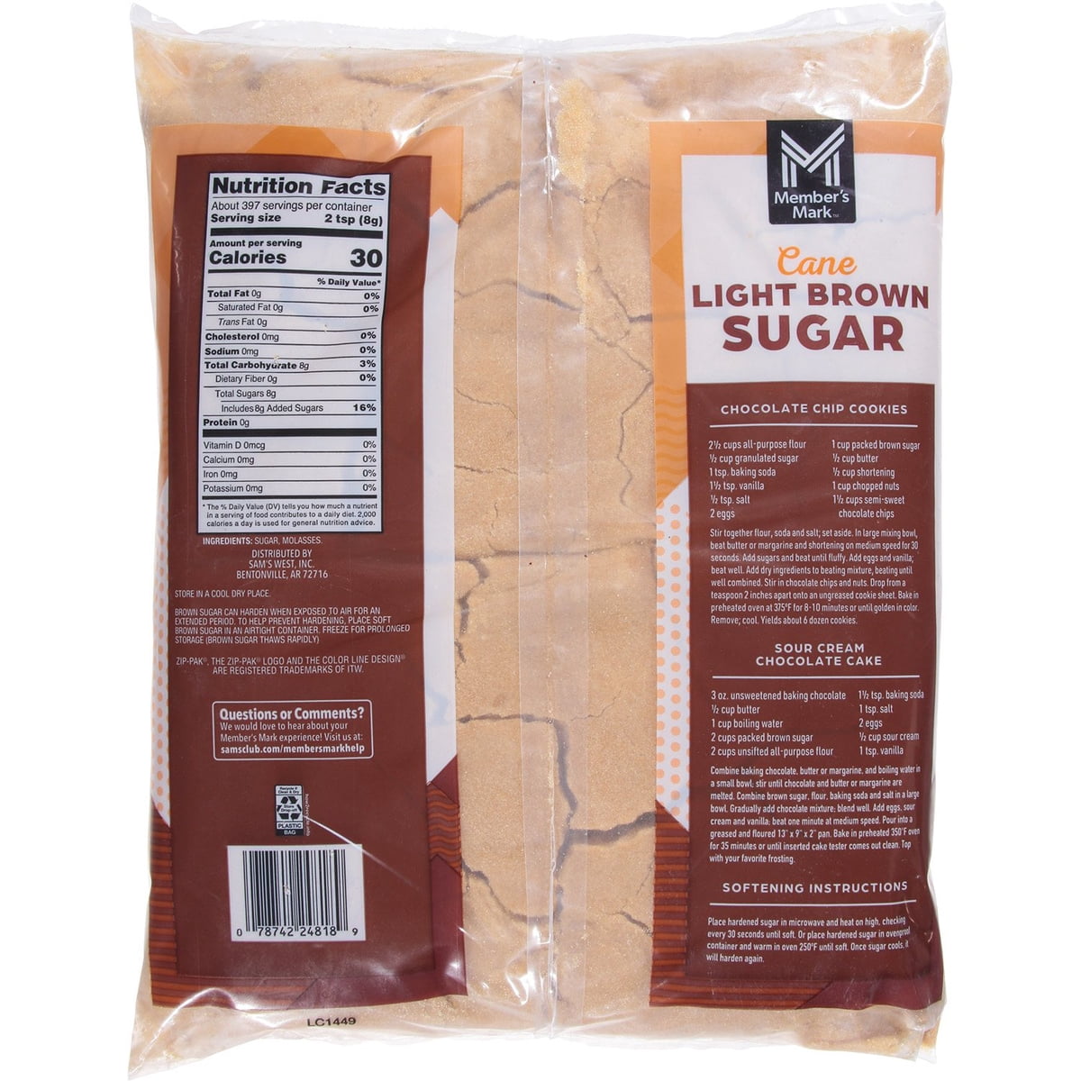 미국직구 멤버스마크 / Member's Mark Light Brown Sugar, 7 lbs. 4