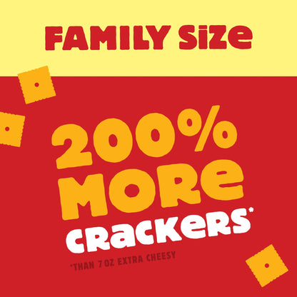 미국직구 치즈잇 Extra Cheesy Cheese Crackers, Baked Snack Crackers, 21 oz