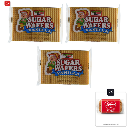 미국직구 3x Keebler Sugar 과자 6g 12팩 / 3x | Keebler Sugar Wafer Vanilla, 2.75-Ounce Packages (Pack Of 12) 1