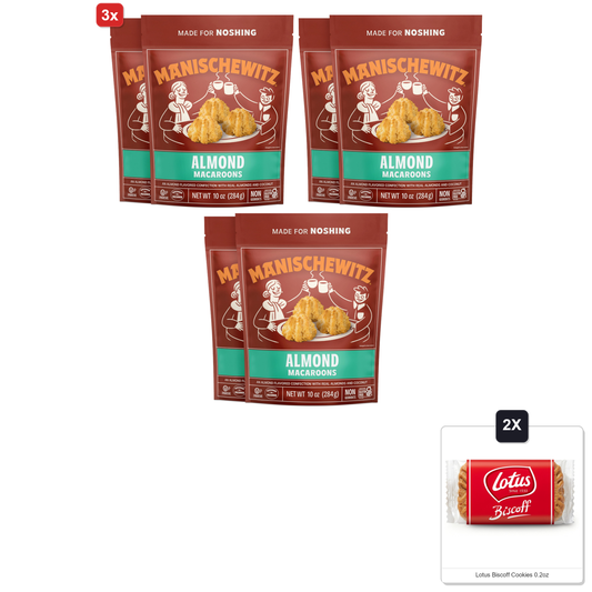 미국직구 3x Manischewitz Almond 견과 283g 2팩 / 3x | Manischewitz Almond Macaroons, 283g (2 Pack) | Coconut 1