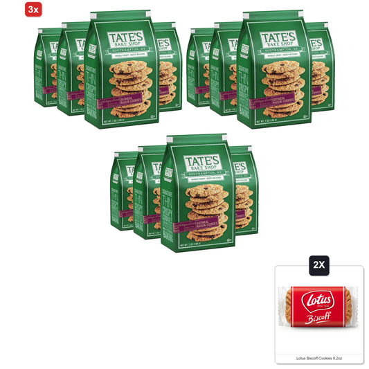 미국직구 3x Tates Bake 과자 6g 4팩 / 3x | Tates Bake Shop Oatmeal Raisin Cookies, Cookies, 7 Ounce (Pack Of 1