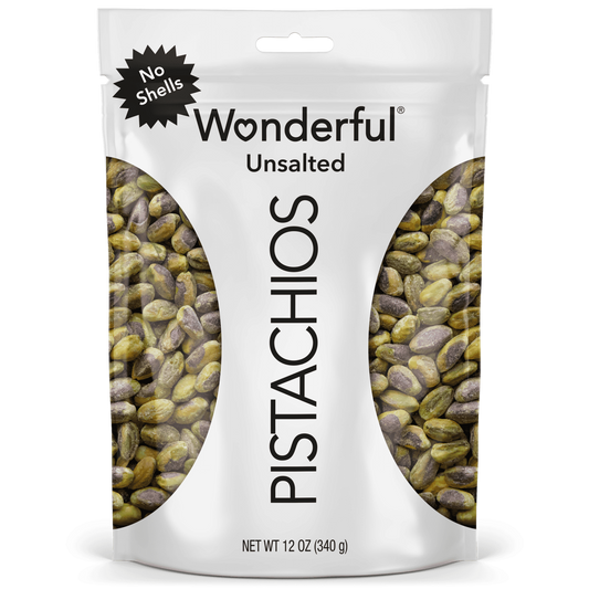미국직구 4 Pack 견과 4팩 / 4 Pack - Wonderful Pistachios No Shells Unsalted Nuts, 12 Ounce Bag 1