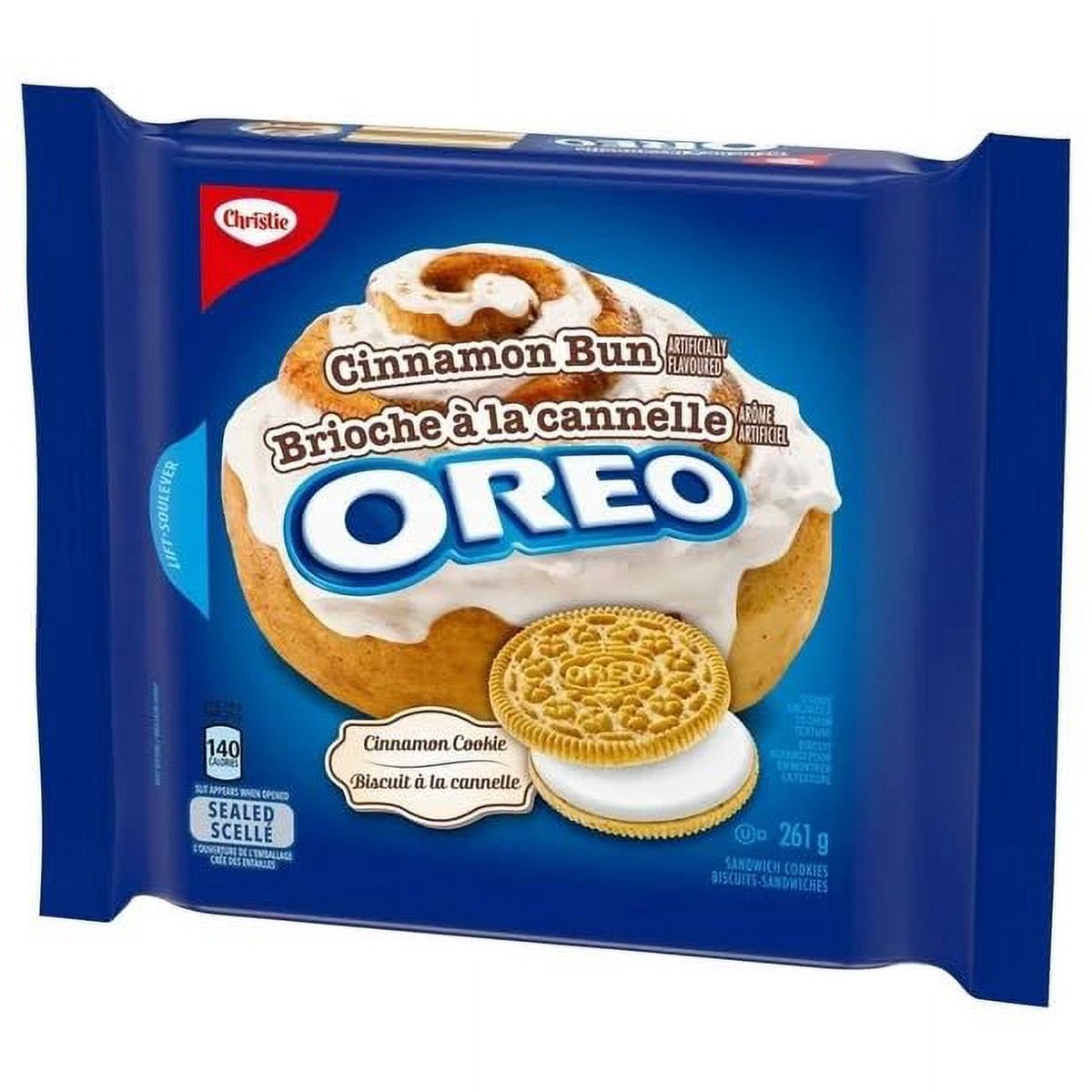 미국직구 4 Pack 과자 261g 4팩 / 4 Pack - Oreo Cinnamon Bun Sandwich Cookies 261g 1