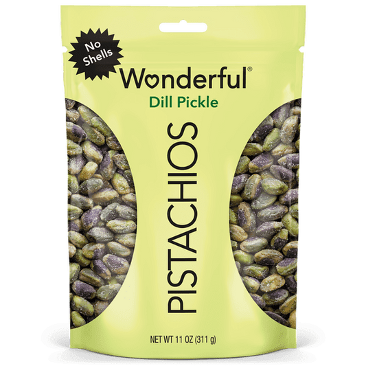 미국직구 4 Pack 견과 4팩 / 4 Pack - Wonderful Pistachios No Shells Dill Pickle Nuts, 11 Ounce Bag 1