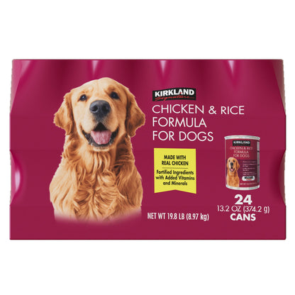 미국직구 커클랜드 강아지 사료 Kirkland Signature Canned Dog Food, 13.2 oz, 24-count