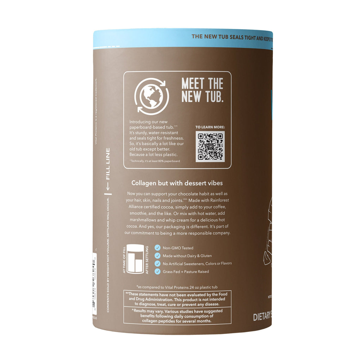 미국직구 바이탈프로틴 콜라겐 펩타이드 파우더 초콜릿 Vital Proteins Collagen Peptides, Chocolate, 2 lbs