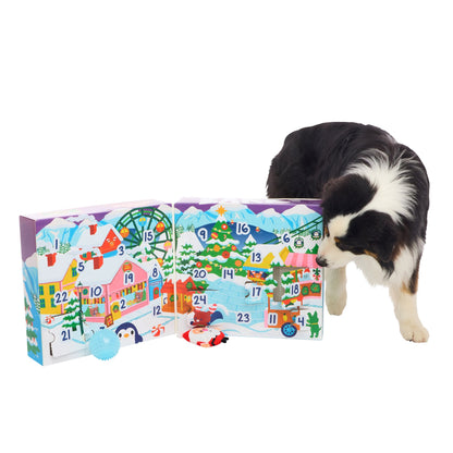 미국직구 바크 강아지 장난감 BARK Winter Wooferland Toy and Treat Dog Advent Calendar