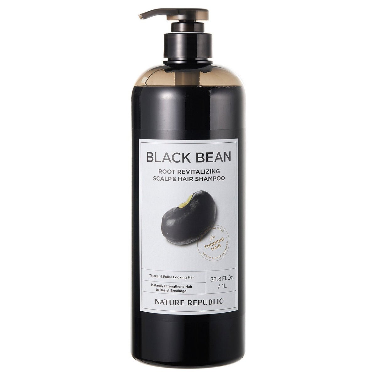 미국직구 네이처리퍼블릭 샴푸 1.0l / Nature Republic Black Bean Anti-Hair Loss Shampoo, 1.0L 4