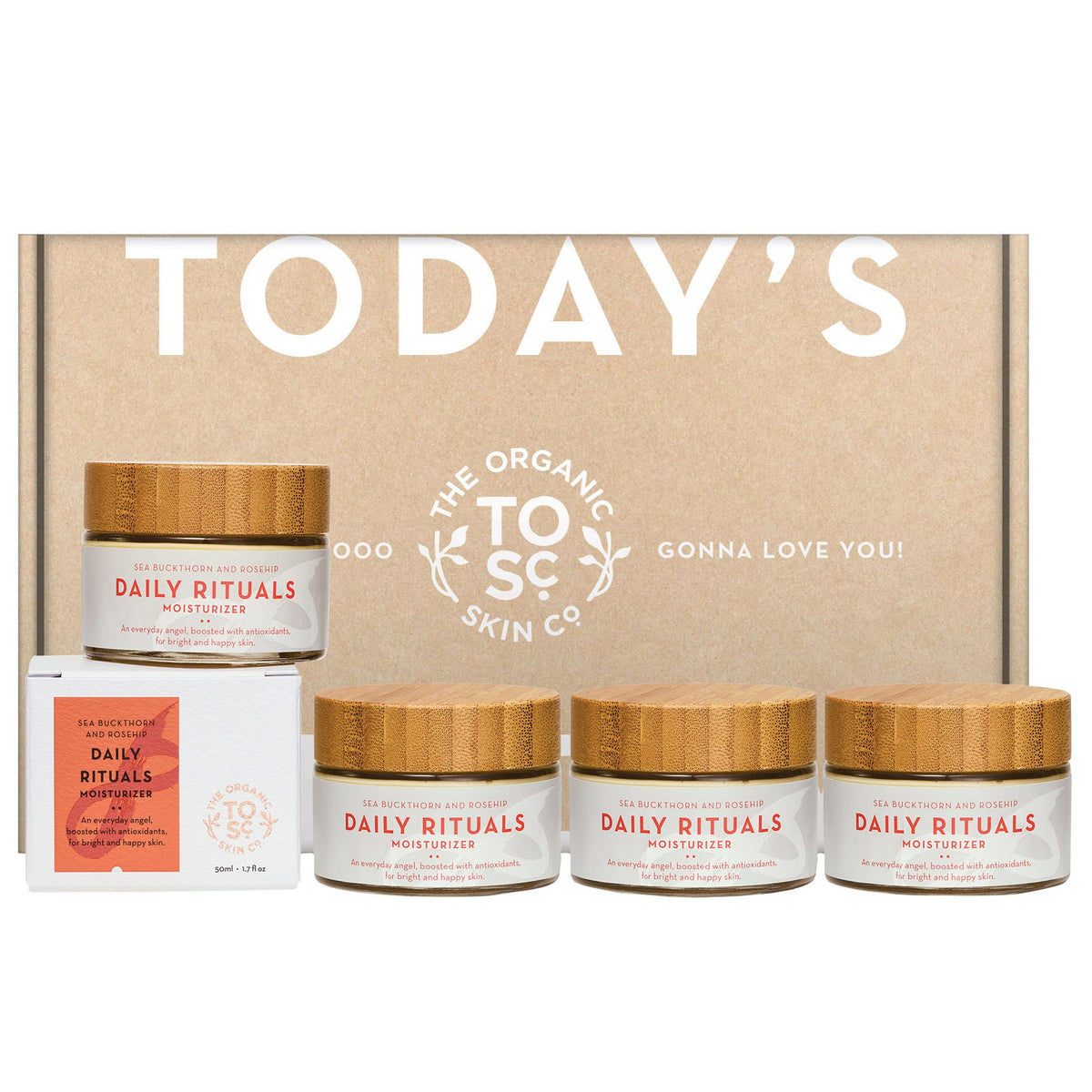 미국직구 The 로션 4팩 / The Organic Skin Co. Daily Rituals Balancing Face Moisturizer, 4-pack 4