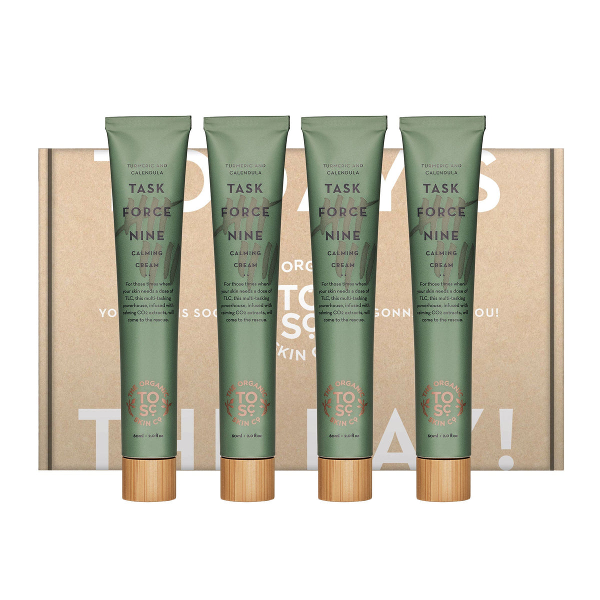 미국직구 The 4팩 / The Organic Skin Co. Task Force Nine Calming Treatment Cream, 4-pack 1