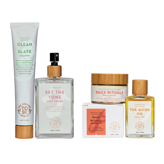 미국직구 The / The Organic Skin Co. Radiant Ritual Pack, 4-piece Set 1