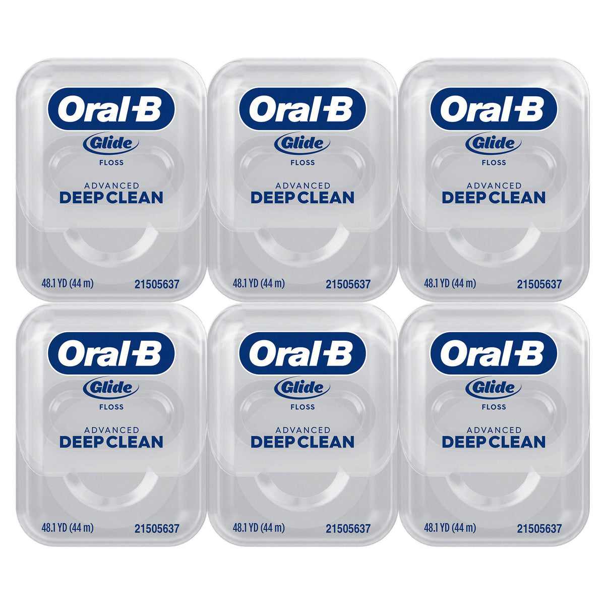 미국직구 오랄비 치실 Oral-B Glide Advanced Deep Clean Floss, 6-pack