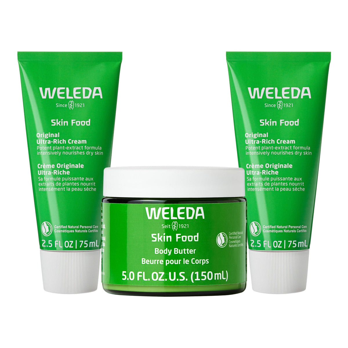 미국직구 벨레다 / Weleda Skin Food Original Cream & Body Butter Set 5