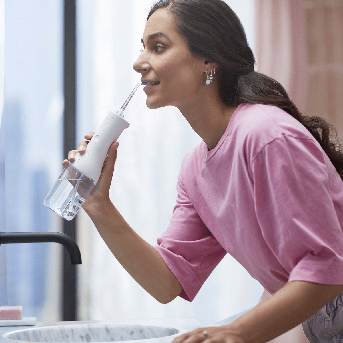 미국직구 필립스 소닉케어 전동칫솔 Philips Sonicare Cordless Rechargeable Power Water Flosser, 2-pack