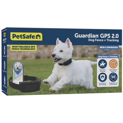 미국직구 강아지 하네스·리드줄 PetSafe Guardian GPS 2.0 Dog Fence + Tracking Collar, 2-Year Subscription