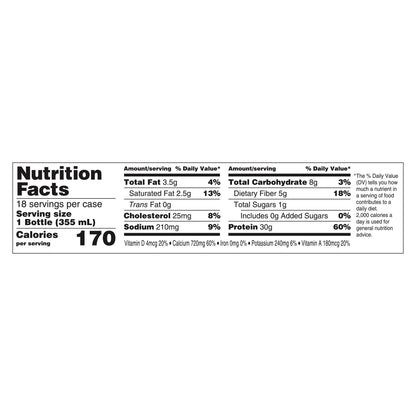 미국직구 오이코스 단백질 쉐이크 음료 바닐라 Oikos 30g Protein Shake, Vanilla, 12 fl oz, 18-pack