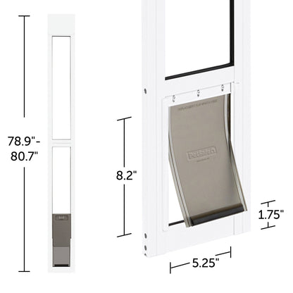 미국직구 펫용품 PetSafe Sliding Glass Pet Door, 2-Piece, Small