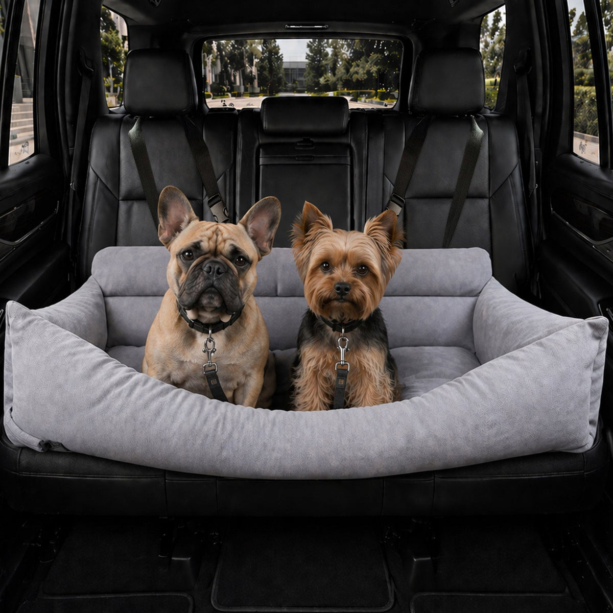 미국직구 강아지 방석·침대 Petnology Tough Traveler Car Pet Bed