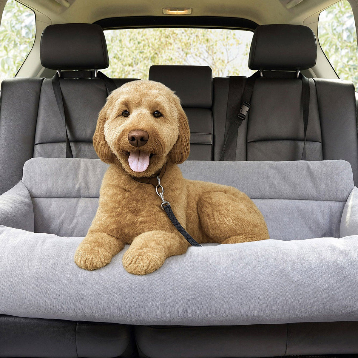 미국직구 강아지 방석·침대 Petnology Tough Traveler Car Pet Bed