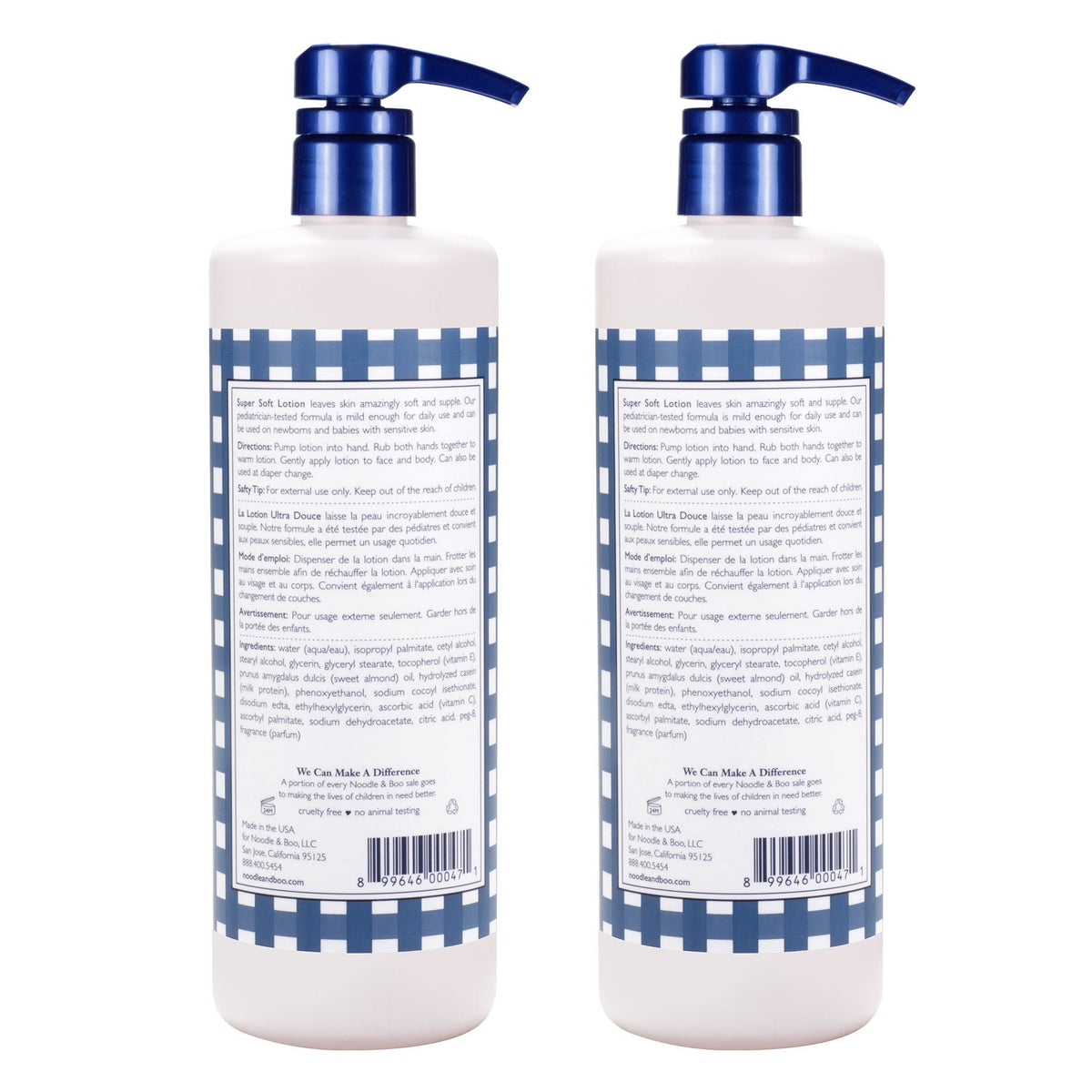 미국직구 Noodle & Boo 로션 739ml 2팩 / Noodle & Boo Super Soft Lotion, 739ml, 2-pack 2