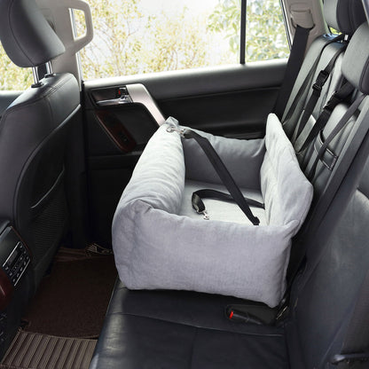 미국직구 강아지 방석·침대 Petnology Tough Traveler Two-seater Car Pet Bed