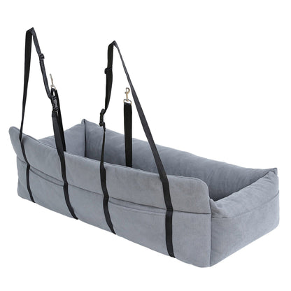 미국직구 강아지 방석·침대 Petnology Tough Traveler Two-seater Car Pet Bed