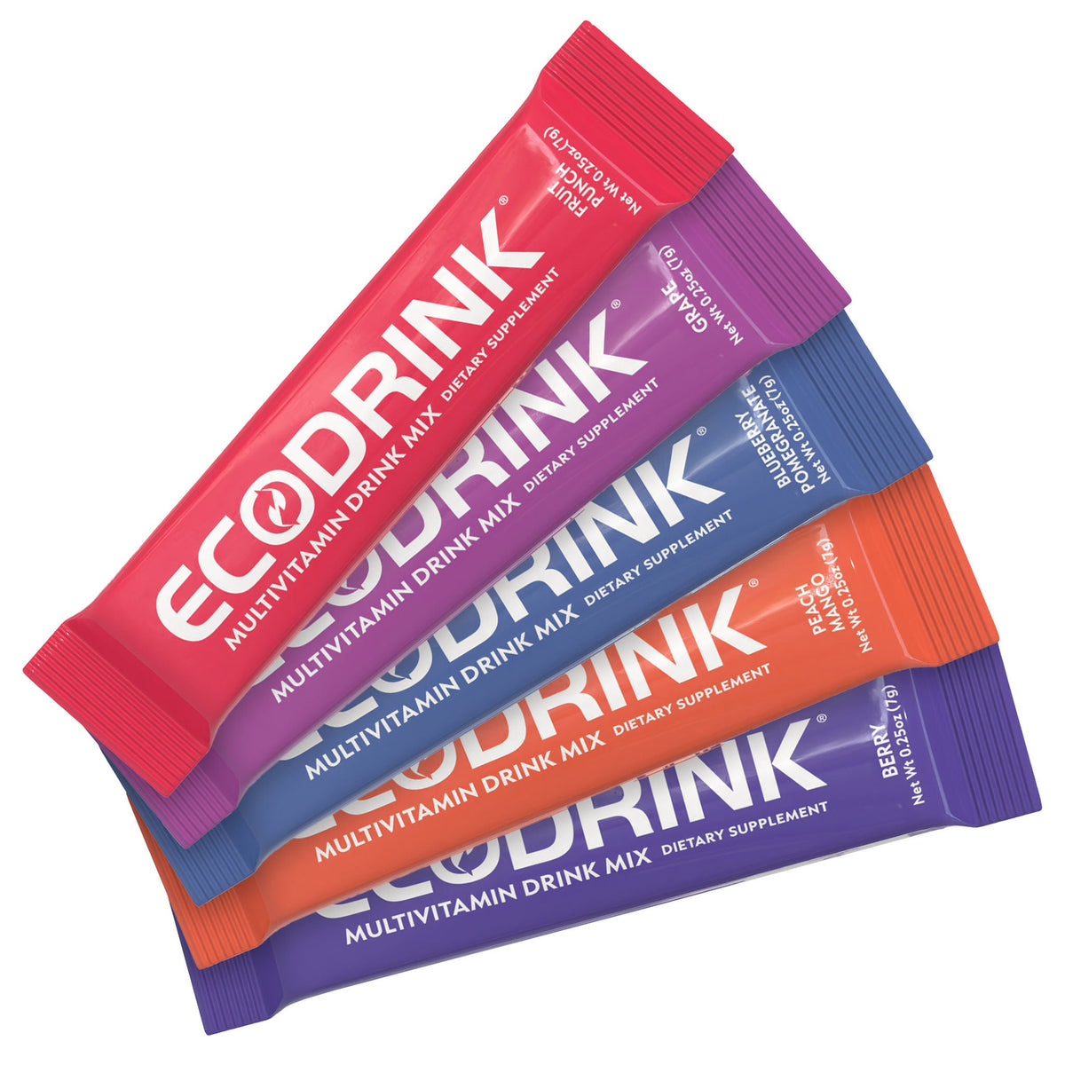 미국직구 비타민D EcoDrink Complete Multivitamin Drink Mix, 30 Packets