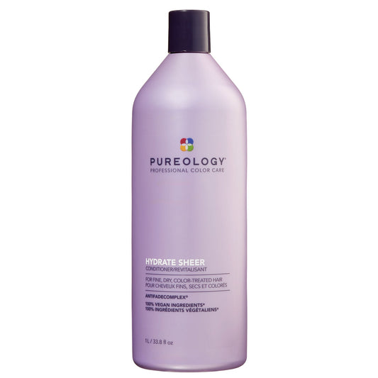미국직구 Pureology Hydrate Sheer 샴푸 1.0L / Pureology Hydrate Sheer Conditioner, 1.0L 1