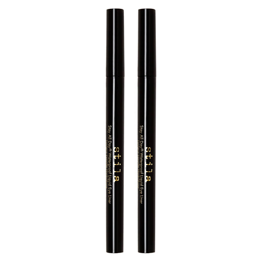 미국직구 Stila Cosmetics Stay 473ml 2팩 / Stila Cosmetics Stay All Day Waterproof Liquid Eye Liner, .473m 1