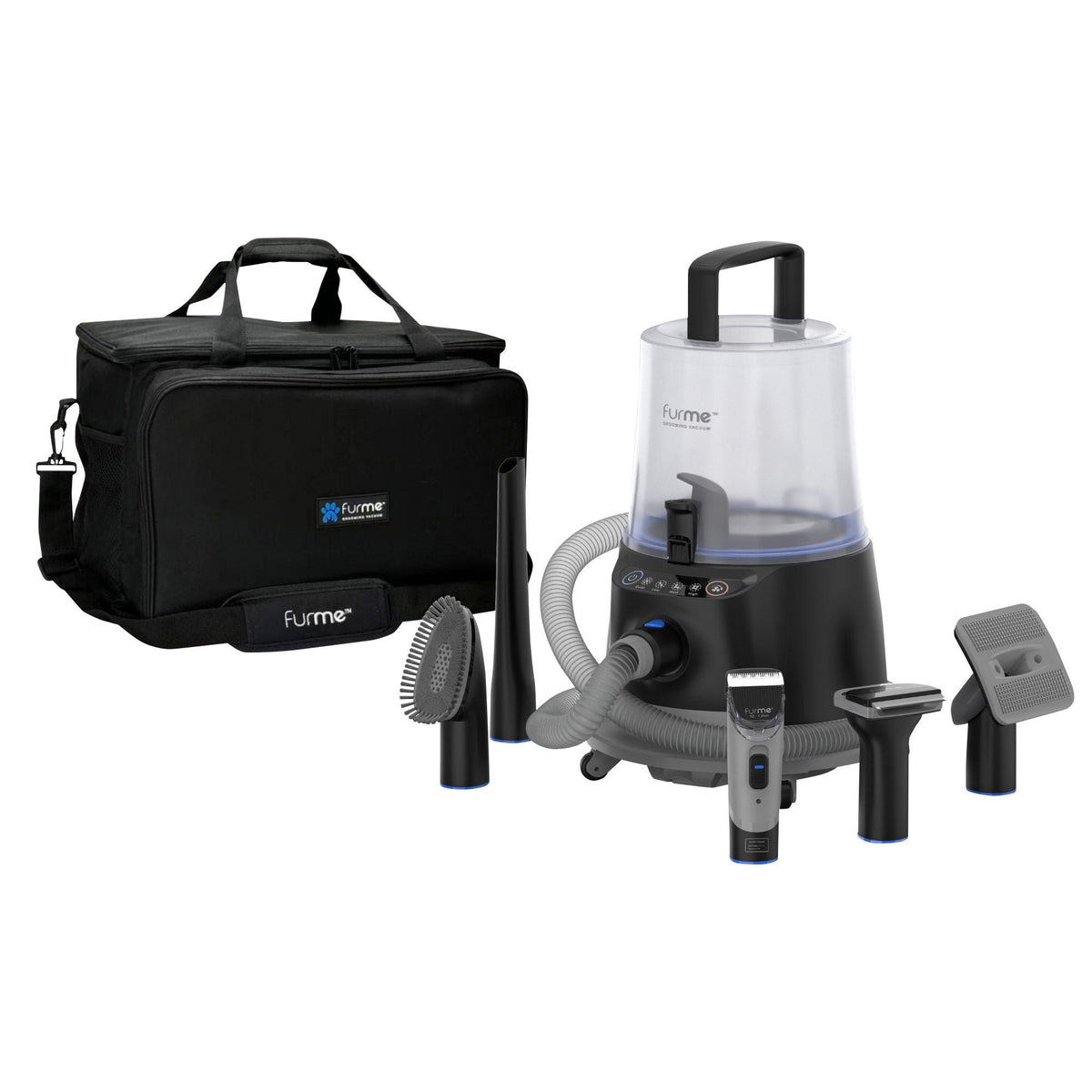 미국직구 펫용품 FurMe Ultra Pet Grooming Vacuum Kit with Carrying Case