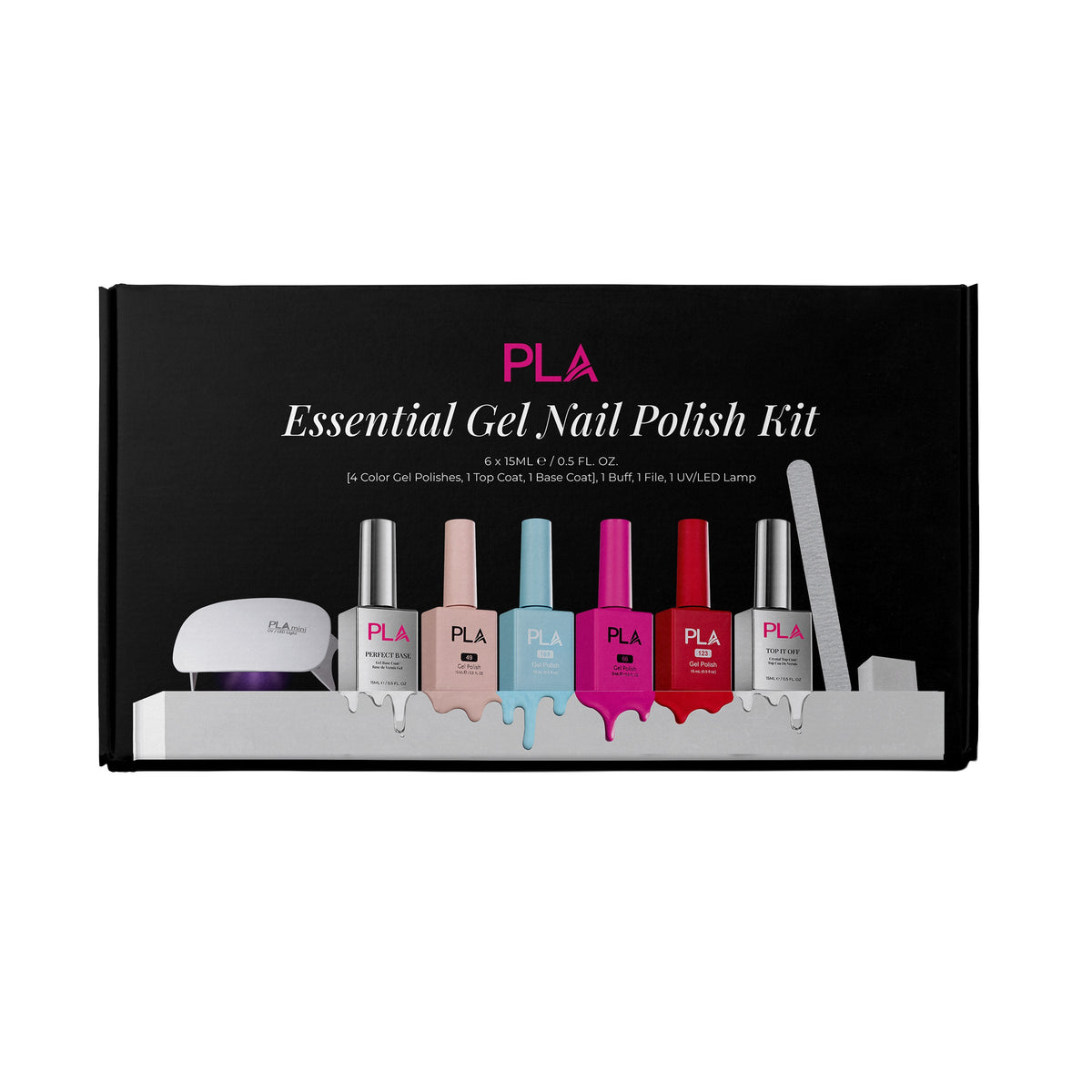 미국직구 PLA Beauty 9-piece / PLA Beauty 9-piece Gel Nail Polish Kit with UV/LED Lamp 4