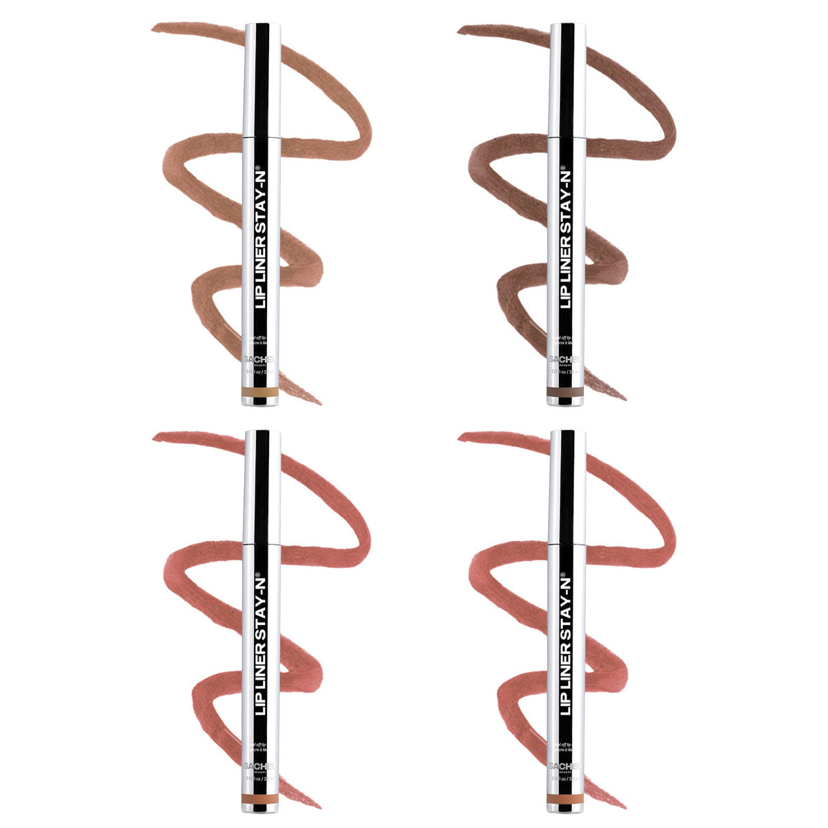 미국직구 사츄 4팩 / Sacheu Lip Liner STAY-N, 4-pack 3