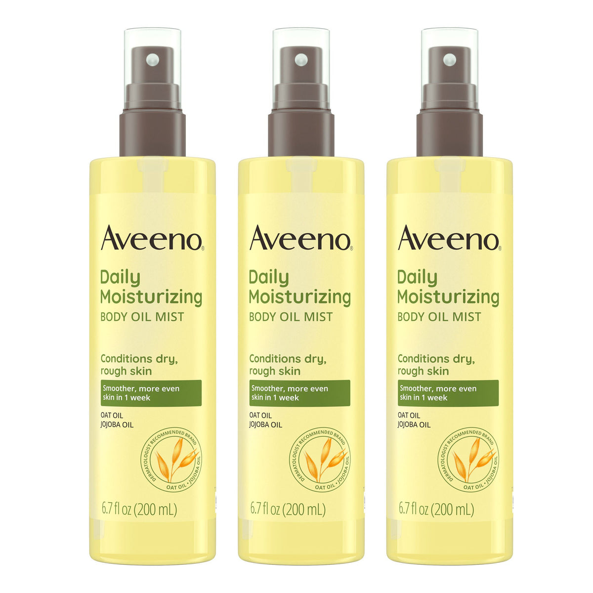 미국직구 아비노 198ml 3팩 / Aveeno Daily Moisturizing Oil Mist, 198ml, 3-pack 3