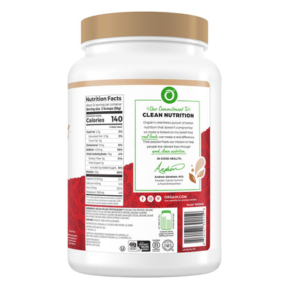 미국직구 오르가인 단백질 쉐이크 파우더 초콜릿 땅콩버터 Orgain and Justin's Nut Butter Protein Powder, Dark Chocolate Peanut Butter, 2.01 lbs