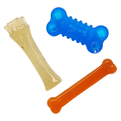 미국직구 나일라본 강아지 장난감 Nylabone Fun and Flexi Dog Toys, 3-count