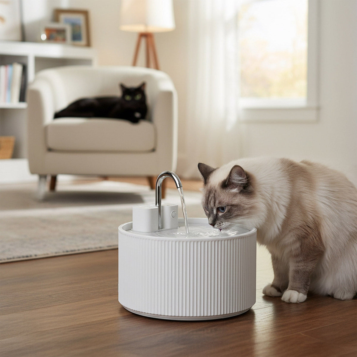 미국직구 펫용품 PawsPik Cordless Ceramic Faucet-Style Pet Water Fountain, Bundle